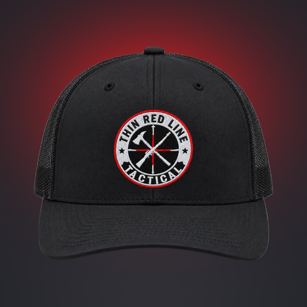 TRLT Richardson 112 Black Trucker Hat