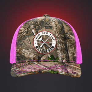 TRLT Richardson 112PFP Realtree Edge/Neon Pink Trucker Hat