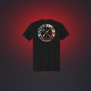 Thin Red Line Tactical Vintage Flag T-Shirt