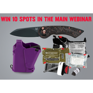 FOX Knife, Officer Kit (IPOK) & MAGLULA MINI #1 FOR 10 SPOTS IN THE MAIN WEBINAR