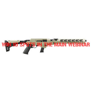 RUGER PC CARBINE 9MM MINI #1 FOR 10 SPOTS IN THE MAIN WEBINAR
