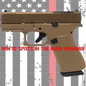 GLOCK 43X MOS COYOTE MINI #1 FOR 10 SPOTS IN THE MAIN WEBINAR