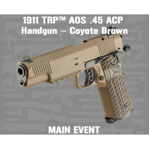 1911 TRP™ AOS .45 ACP Handgun – Coyote Brown