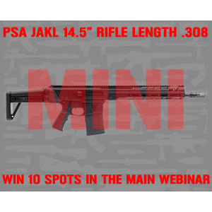 PSA JAKL MINI #1 FOR 10 SPOTS IN THE MAIN WEBINAR