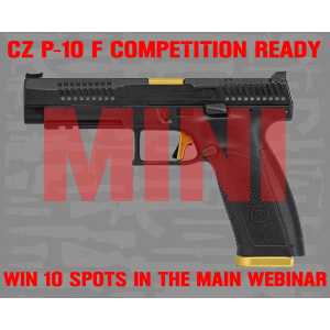 CZ P-10 F MINI #2 FOR 10 SPOTS IN THE MAIN WEBINAR