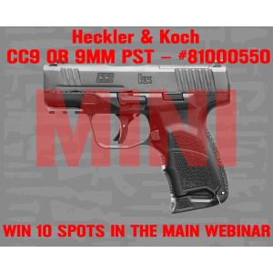 Heckler & Koch - CC9 MINI #1 FOR 10 SPOTS IN THE MAIN WEBINAR