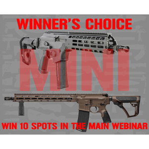 WINNERS CHOICE!  MINI #3 FOR 10 SPOTS IN THE MAIN WEBINAR