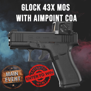 Glock 43X MOS with Aimpoint COA