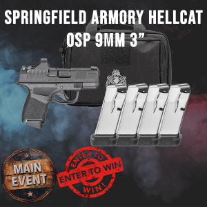 SPRINGFIELD ARMORY HELLCAT OSP 9MM 3" 11/13-RD SEMI-AUTO PISTOL GEAR PAC