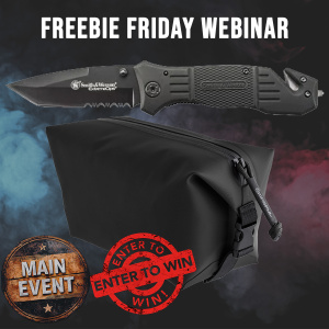 S&W FOLDING KNIFE AND MAGPUL DAKA TAKEOUT BAG