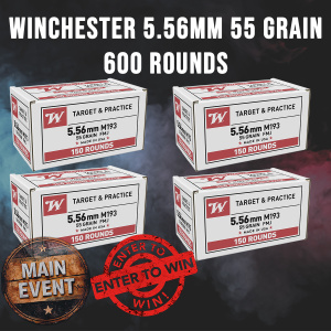 WINCHESTER 5.56MM, 55 GRAIN 600 ROUNDS