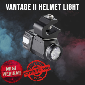Streamlight Vantage II Helmet Light MINI FOR THE LAST 7 ENTRIES IN THE MAIN WEBINAR