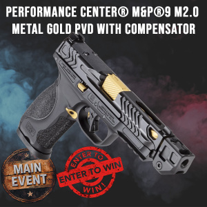 PERFORMANCE CENTER® M&P®9 M2.0 METAL GOLD PVD WITH COMPENSATOR