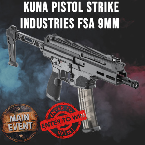 KUNA Pistol Strike Industries FSA 9mm Black