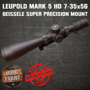 Leupold Mark 5HD 7-35x56 M5C3 FFP Tremor 3 - FDE & Super Precision® Mark 5 Scope Mount, 35mm