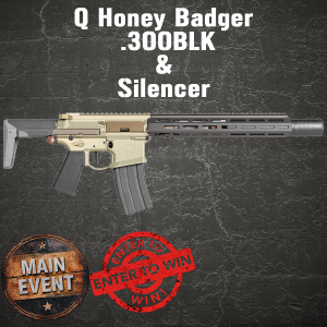 Q Honey Badger .300BLK & Silencer