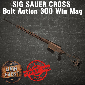 SIG SAUER CROSS Bolt Action 300 Win Mag
