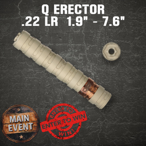 Q ERECTOR .22 LR SUPPRESSOR  1.9" - 7.6"