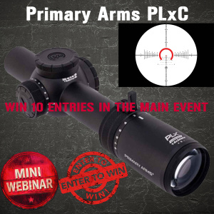 Primary Arms PLxC Raptor 5.56mm MINI #1 FOR 10 ENTRIES INTO THE MAIN WEBINAR