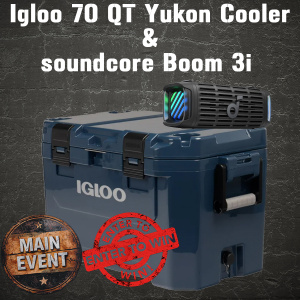 SUMMERTIME WEBINAR COOLER AND SPEAKER