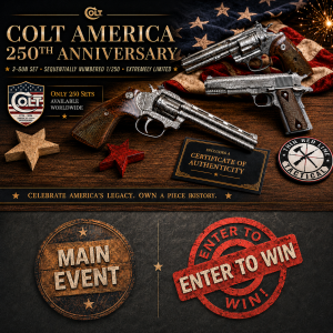 COLT AMERICA 250th ANNIVERSARY 3 GUN SET