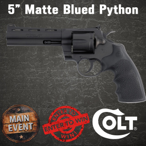 COLT Matte Blued Python 5" .357 Magnum