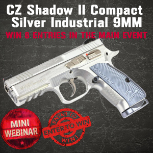 CZ Shadow II MINI #2 FOR 8 ENTRIES INTO THE MAIN EVENT