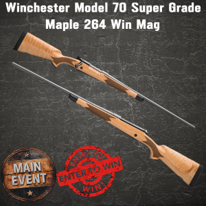 Winchester Model 70 Super Grade Maple 264 Win Mag