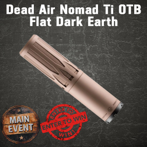Dead Air Nomad Ti OTB-Flat Dark Earth