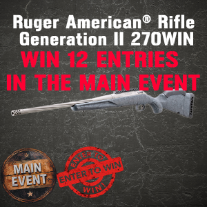 Ruger American® Rifle Generation II 270 WIN MINI #2 FOR 10 ENTRIES IN THE MAIN EVENT