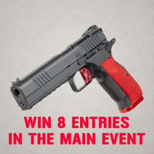 DAN WESSON DWX 19RD 9MM MINI #2 FOR 8 ENTRIES IN THE MAIN EVENT