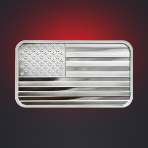 5 oz SilverTowne American Flag Silver Bar Live Product Review - 17 Seats - $35 - 1 Winner