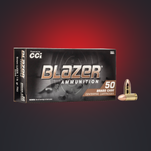 1000 Rounds Blazer Brass, 9mm Luger, 115 Grain, Full Metal Jacket